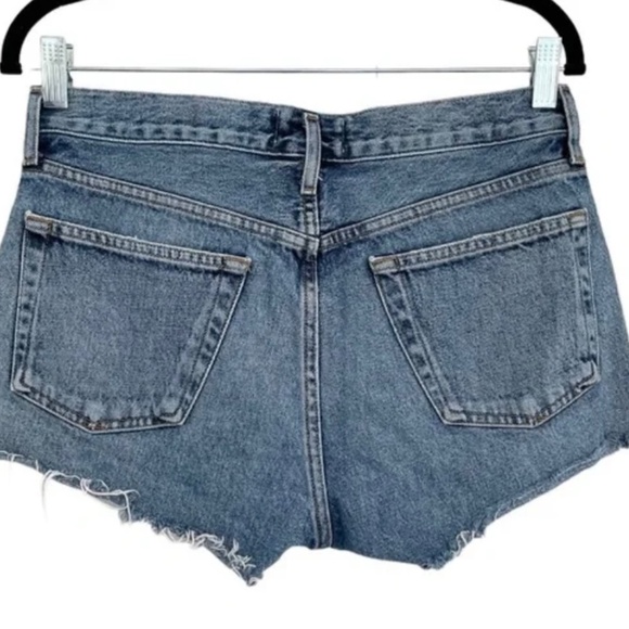 Agolde Parker Vintage Cutoff Button Fly Shorts, Size 32 new - Picture 3 of 6